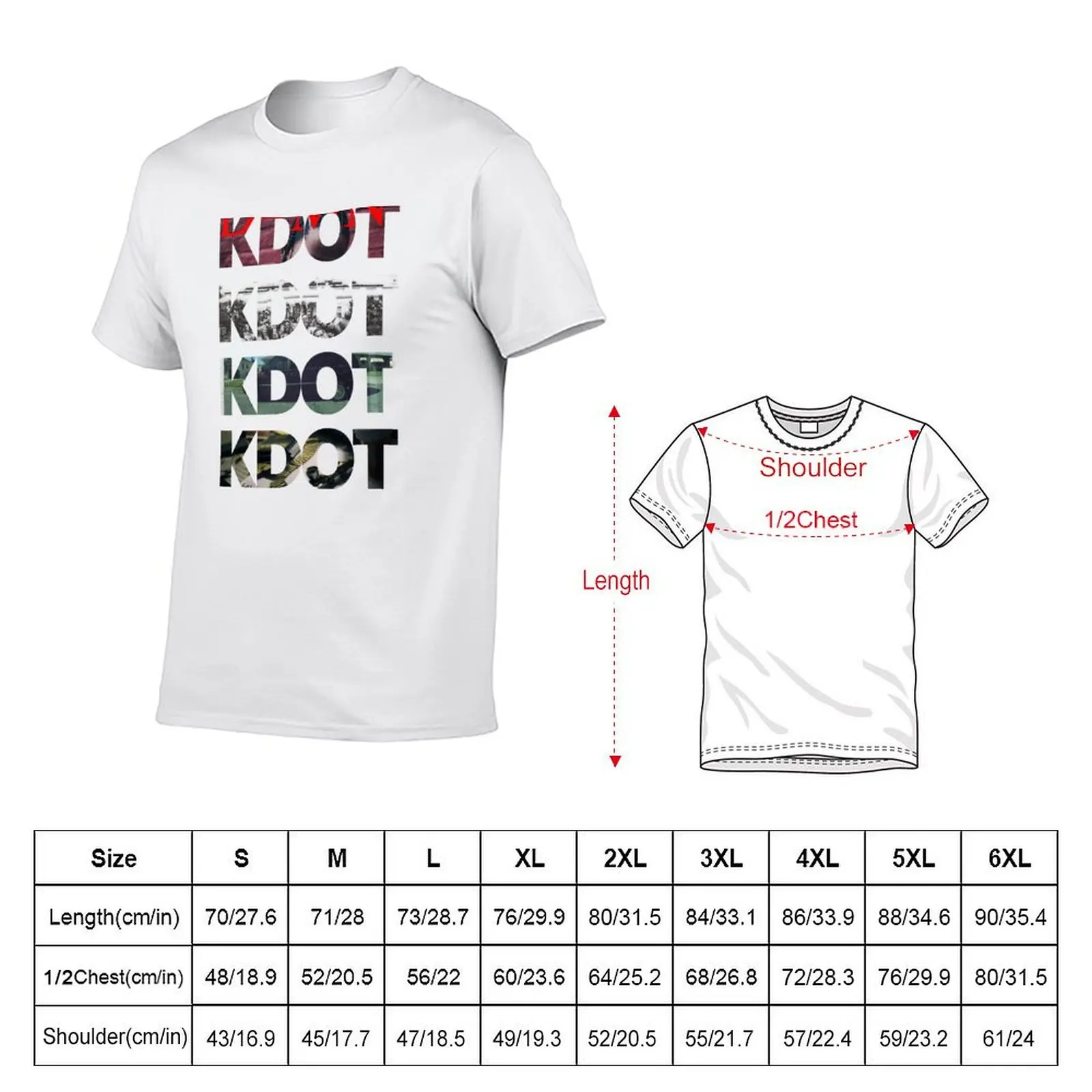 Kendrick Lamar T-Shirt Lightweight Print T-Shirt