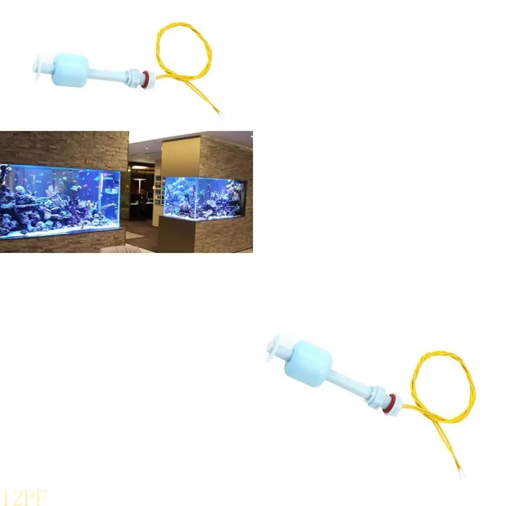 12PF Water Level Aquarium for Tank Liquid Float Switch Plastic PP Float Switch