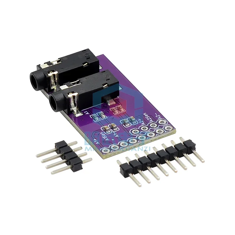 Modulo interfaccia microfono supporto audio video per cuffie stereo MP3 a doppio canale da 3,5 mm