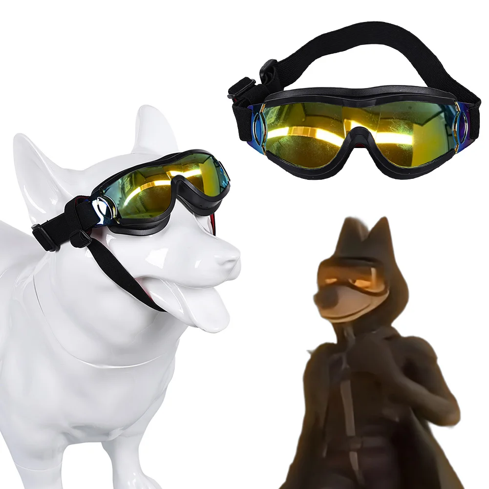 

Fantasia Bad Guys Mr. Wolf Dog Goggles Cosplay For Small Medium Dog Cartoon Movie Accessories Pet Halloween Carnival Prop