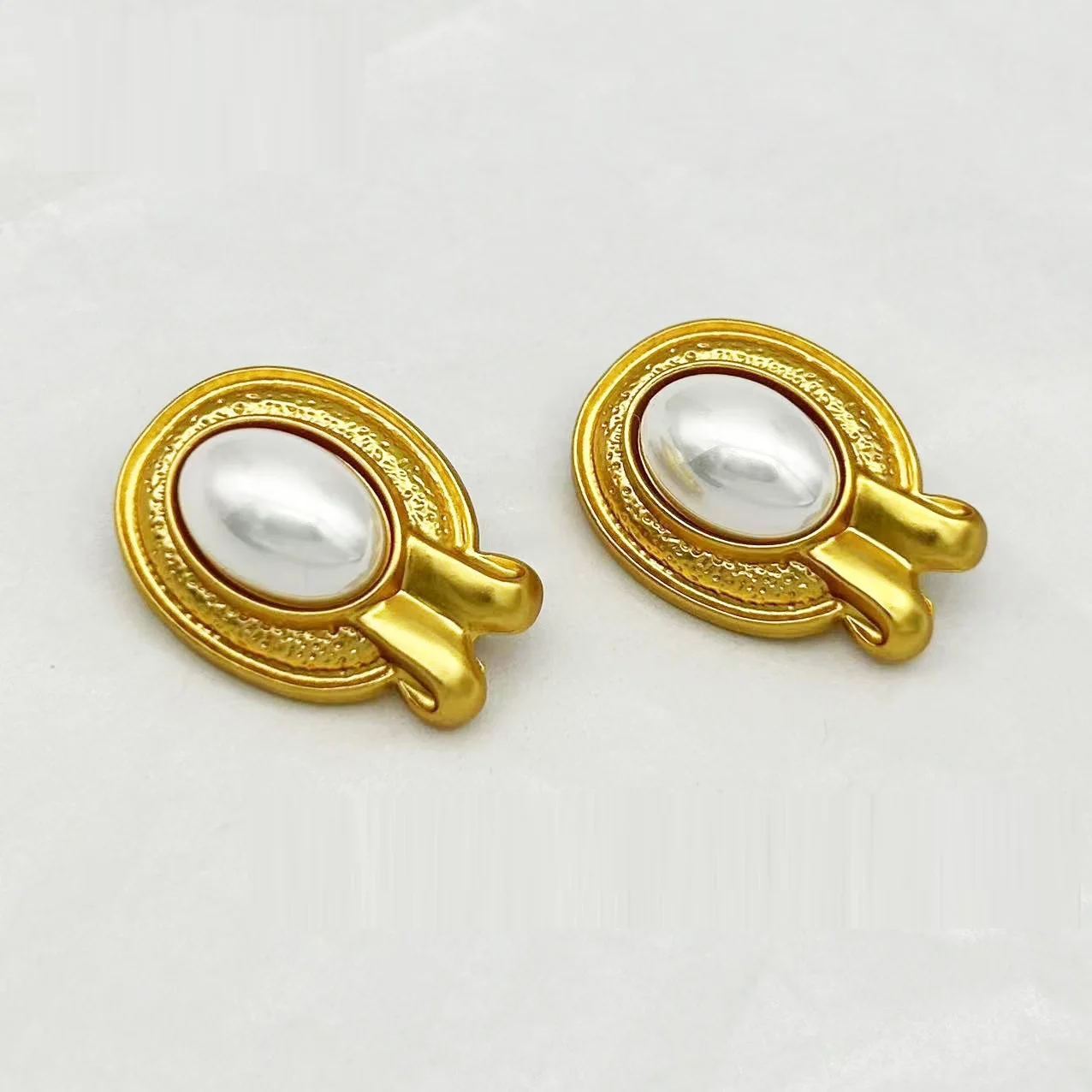 

6 шт. маленький ароматный стиль овальный металлический жемчуг декоративные пуговицы пальто плащ джемпер трикотаж твидовый пиджак пуговицы