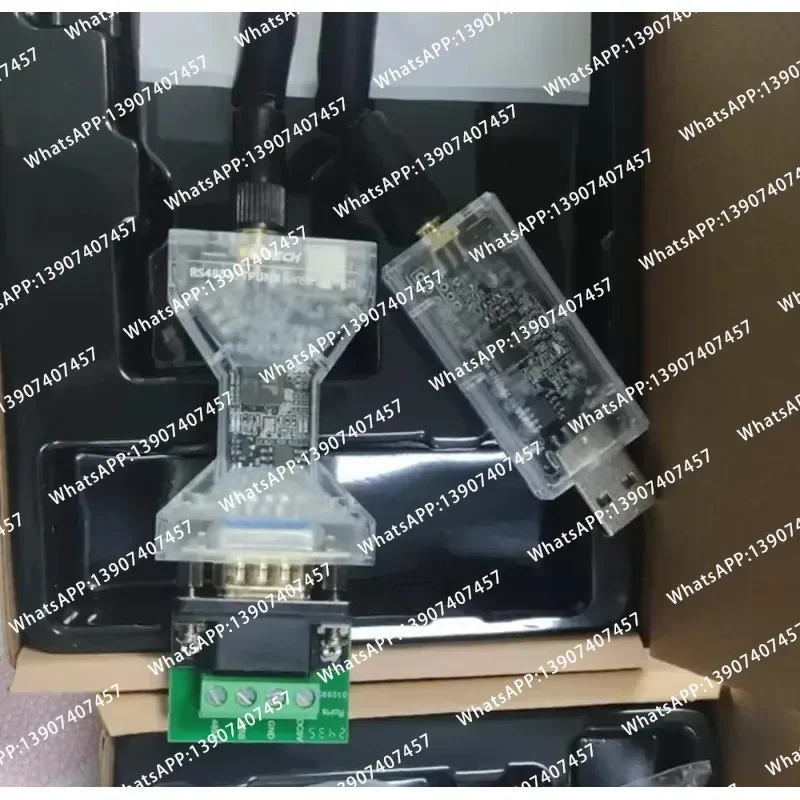 LoRa 433MHz Wireless Serial Transceiver DTU, RS485 RS232 USB Transparent Data Transmission Module