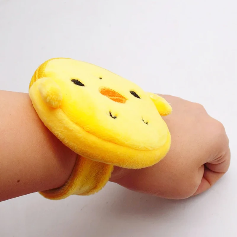 1Pcs Kids Plush Toys Animal Wristband Bag Cute Cartoon Animal Wristband Plush Coin Purse Coin Bag Key Bag Children Gifts