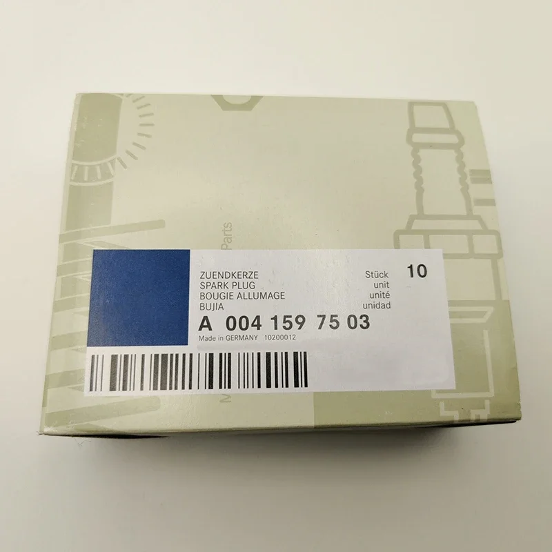 4/6pcs A0041597503 SILZKFR8D7S High Quality Spark Plug For Mercedes-Benz C63 C450 AMG GT S C350 C400 CLS400 E350 GL450 GLK350