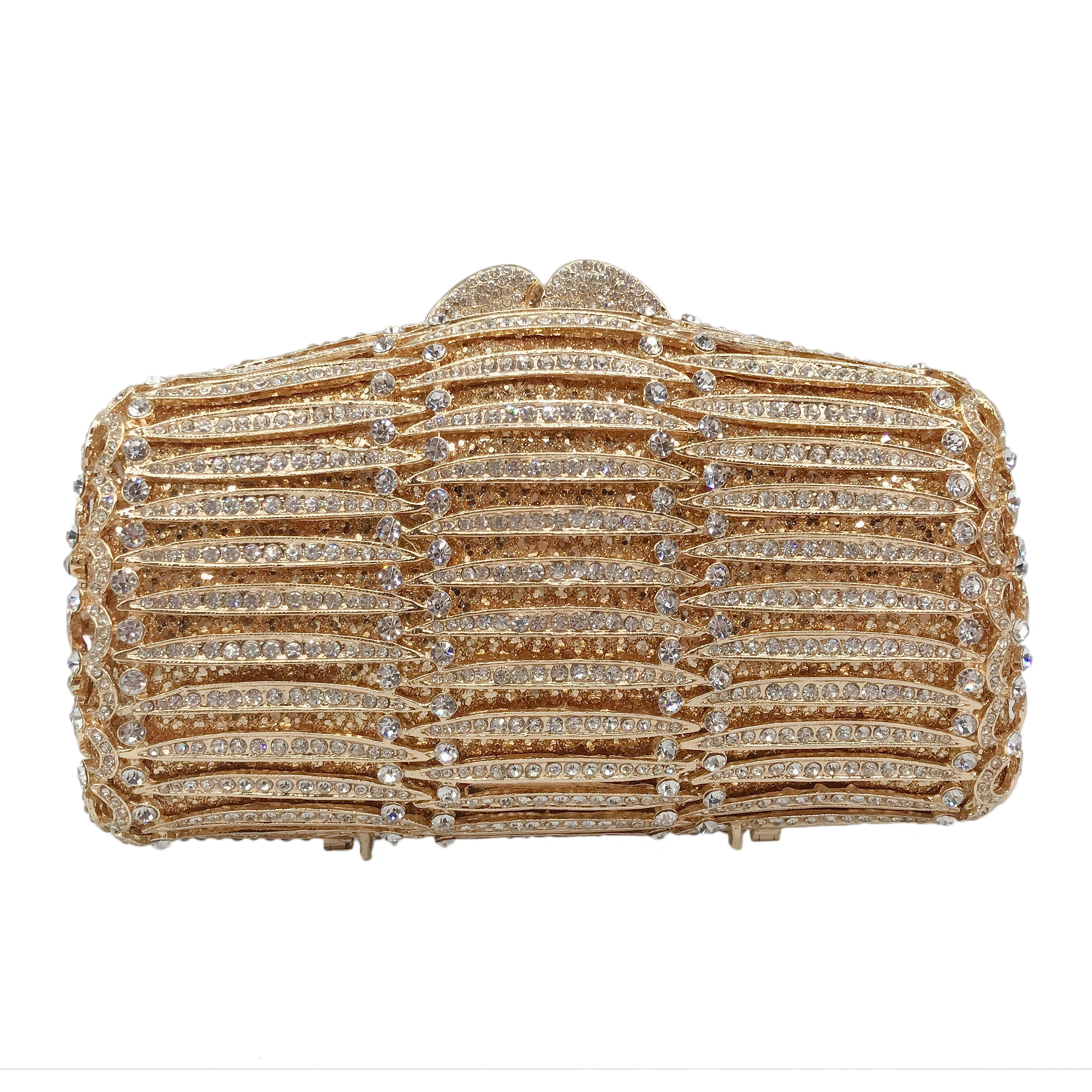 

New Fashion Colorful Small Daisy Diamond Banquet Diamonds Women Ladies Clutch Bag Wedding Evening Bags