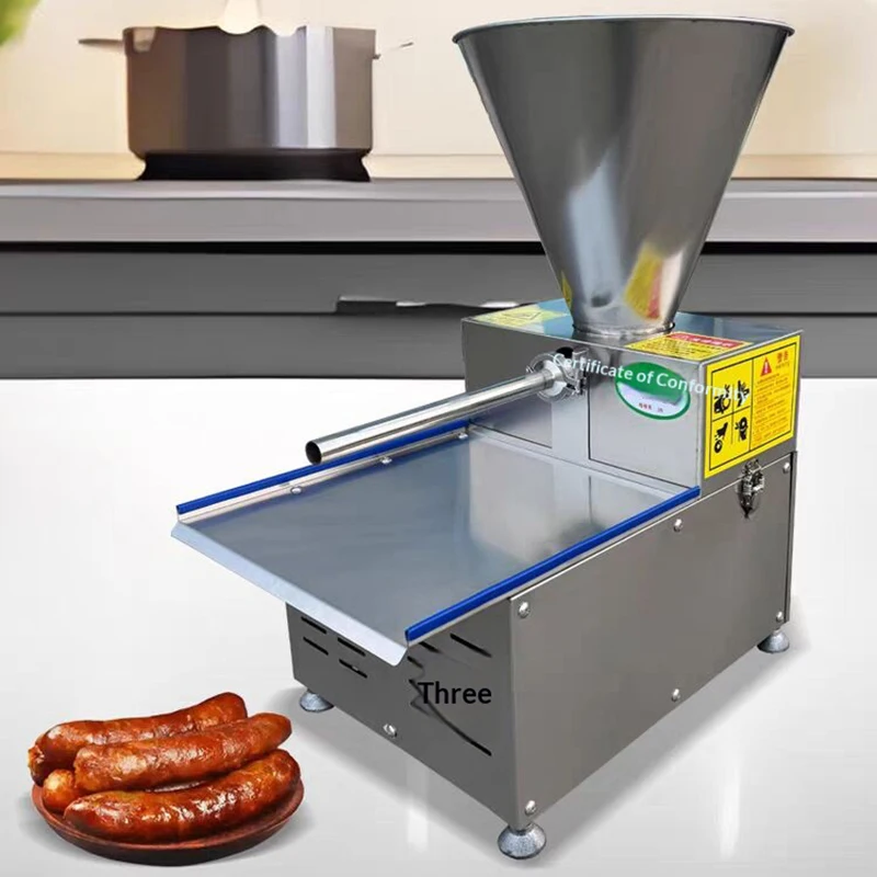 Automatic Glutinous Rice Sausage Filler Meat Stuffer Stainless Steel Sausage Making Machine