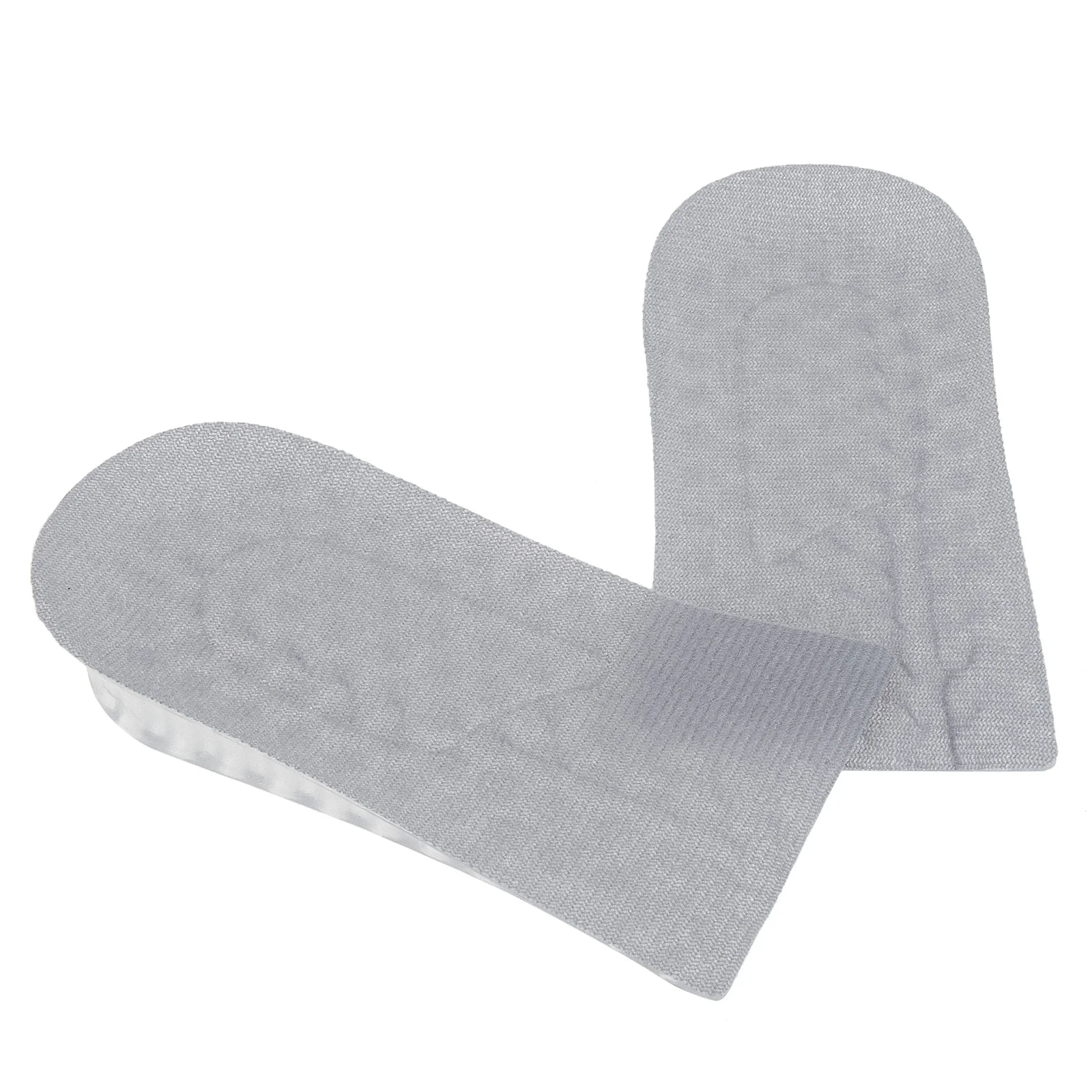 

Height Increase Insole Invisible Heel Lift Silicone Insert Shock-Absorption Taller Shoe Pads For Foot Care Tool