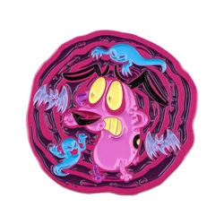 Halloween Horror Ghost Enamel Brooch Animal Puppy Pins Clothing Backpack Lapel Badges Fashion Jewelry Accessories Festival Gifts