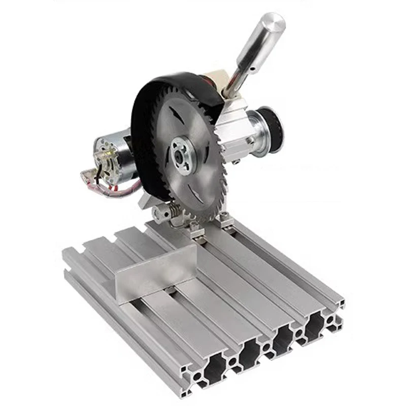 Mini Table Saw 795 Motor Metal Cutting Machine DIY Woodworking Machines Electric Circular Saw Cutting Aluminum Machine