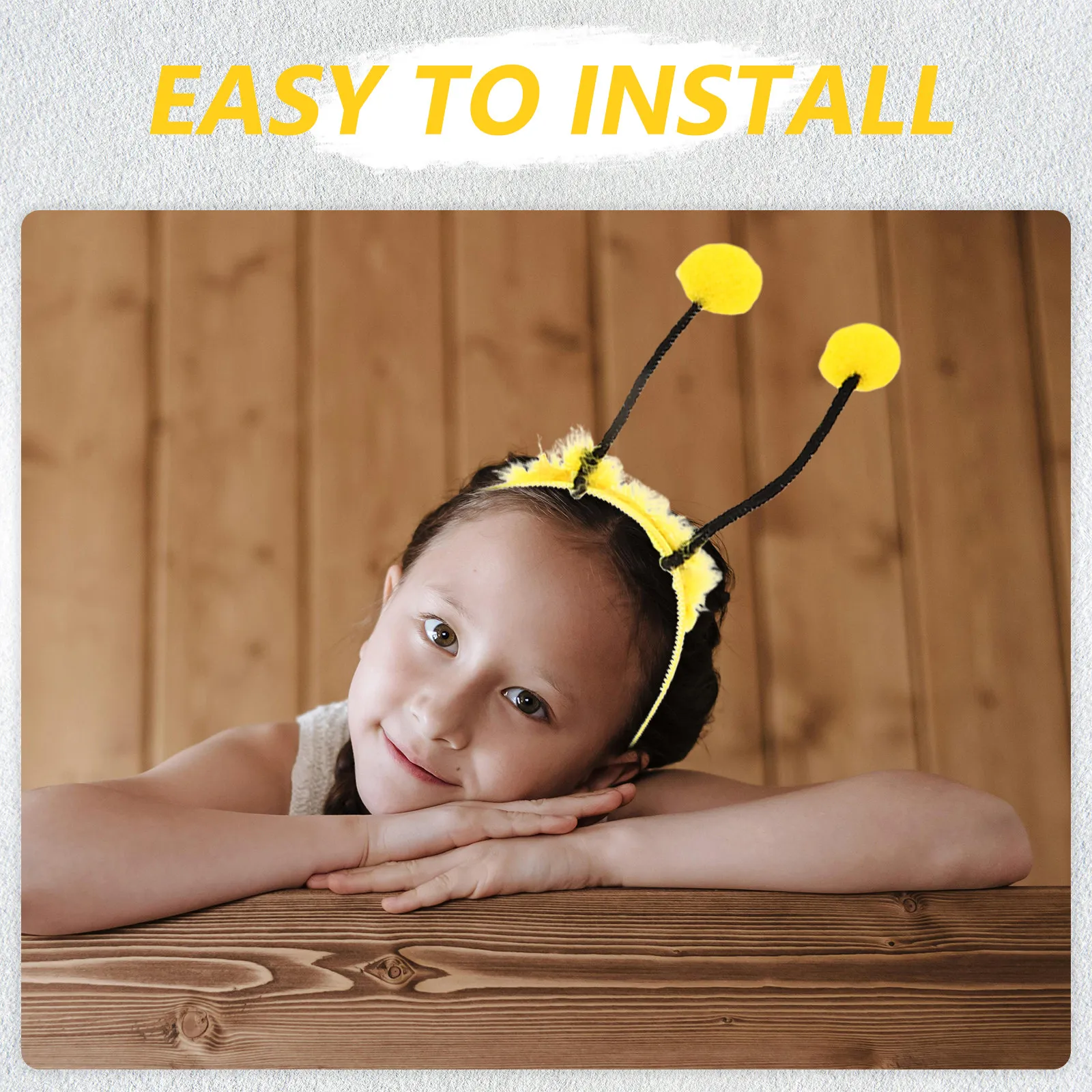1Set Honey Bee Dress-Up Costume for Girls Boys Toddler Bee Outfit with Lightweight Wings Cute Headband Wand Holiday