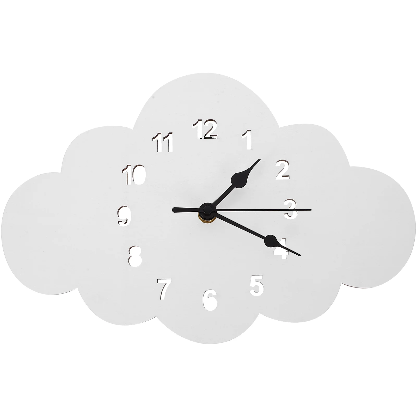 Modern Wall Clock Cloud Shaped Wall Clock Living Room Decor Cartoon Silent Clock Decor Wall Hanging Clock