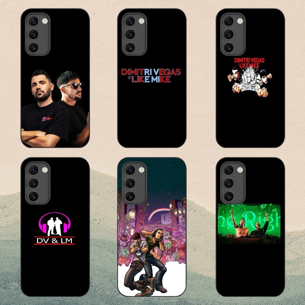 DIMITRI VEGAS & LIKE MIKE DJ Phone Case For Samsung S23 22 21 20 ULTRA PLUS Lite Shell