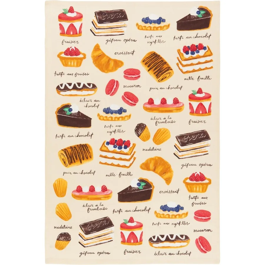 

Patisserie Printed Kitchen Towel 18x28 ihes