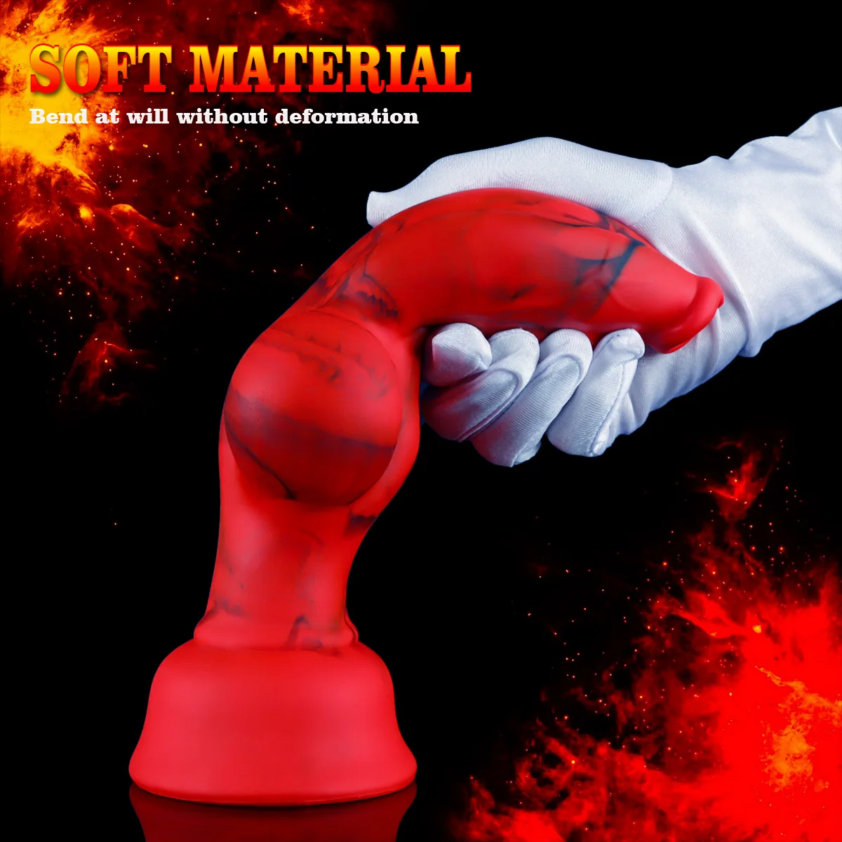 Big Realistic Dog Knot Anal Plug Large Long Silicone Suction Cup Anal Butt Plugs For Women Men Gay Large Animal Penis Anal Dildo view 5