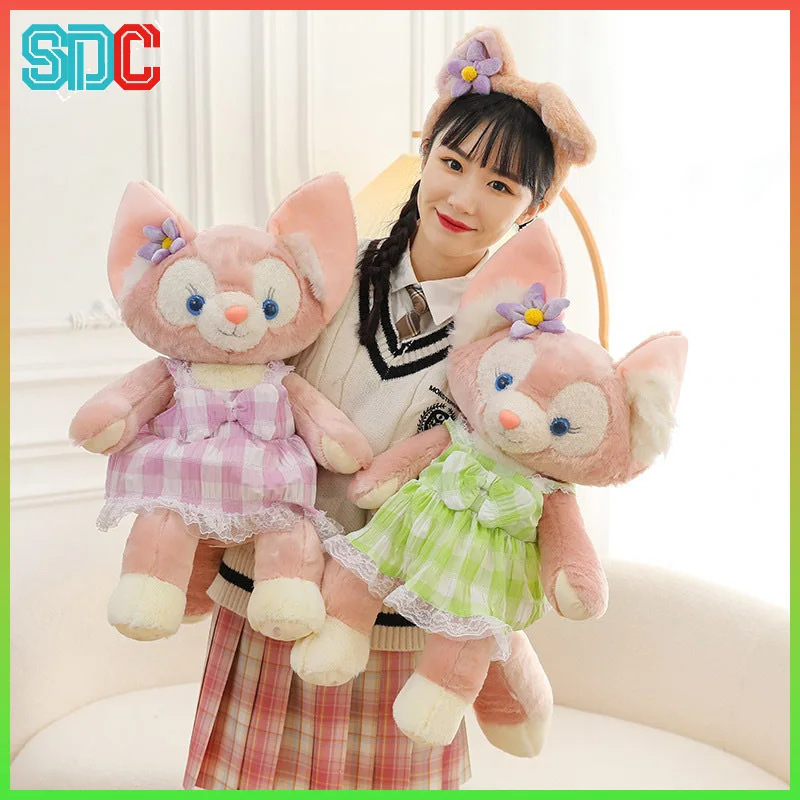 LinaBell-juguete de peluche, Animal relleno, muñeca suave, vestido de marinero, bonito personaje de Anime, regalo rosa para niñas, día del niño, cumpleaños