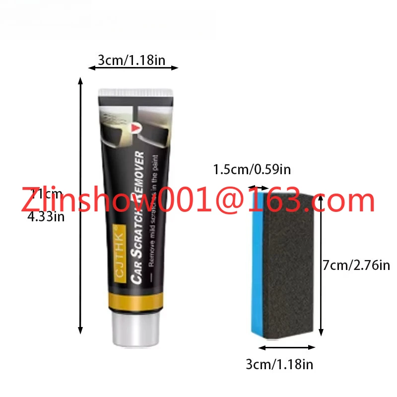 Car Polish Scratch Repair Agent Wax Abrasive Polishing Wax for Effective Scratch Removal
