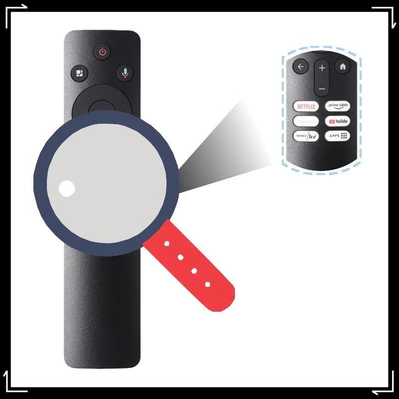 

E85540014E3A Voice Remote Control Replacement Spare Parts For Smart TV