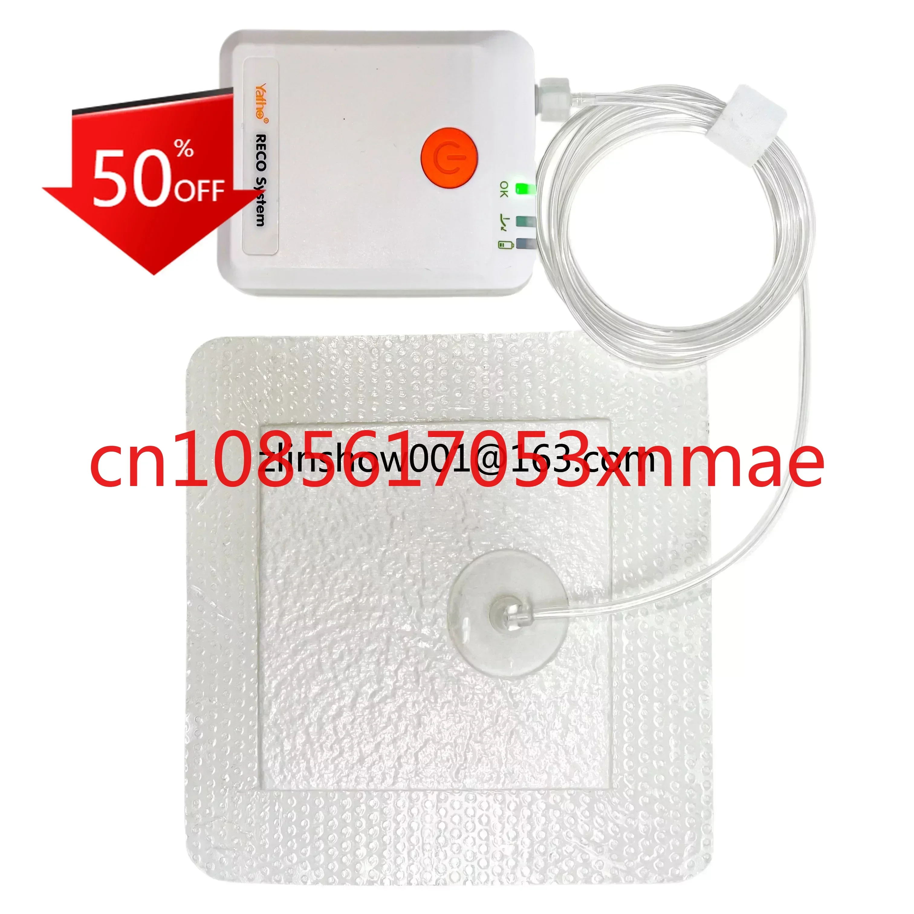 Imagem -02 - Portátil Npwt Pressão Negativa Ferida Terapia Kit Molho Médico Pcs Vestir