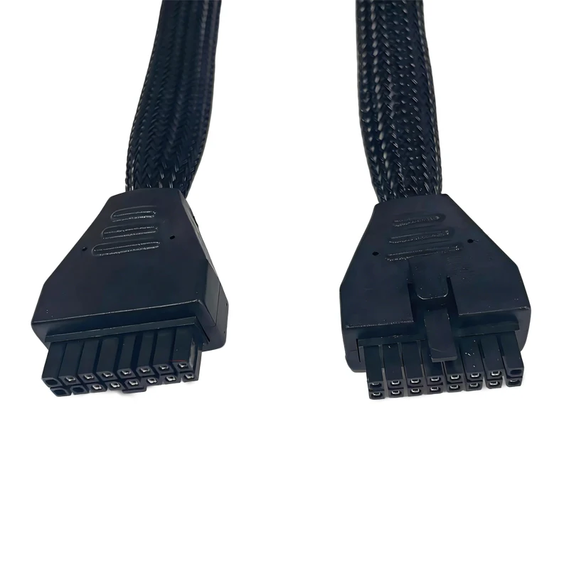 1PCS 12S 14S RC Battery Balance Cable w MX3.0 13Pin/15Pin Male Connector Braided Anti-Interference Shielding Charging Accessory