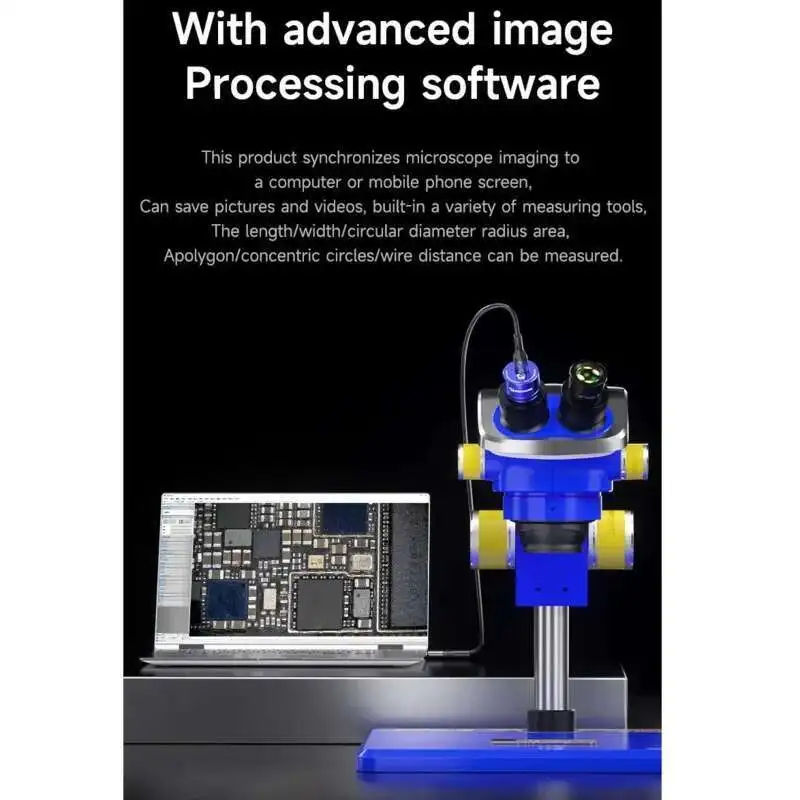 كاميرا العدسة الإلكترونية Mechatronics MEC 2K/2K Pro/4K لأداة صيانة المجاهر الاستريو الحيوي لثنائي الفينيل متعدد الكلور المحمول