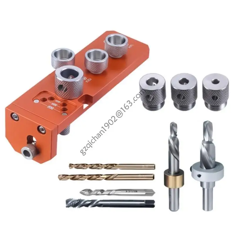 

X7AB Ergonomic Drill Tap Alignment Device Aluminum Construction 2 Setup