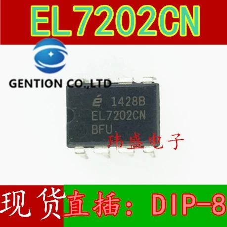 

10PCS EL7202CN DIP-8 into EL7202 IC chip in stock 100% new and original