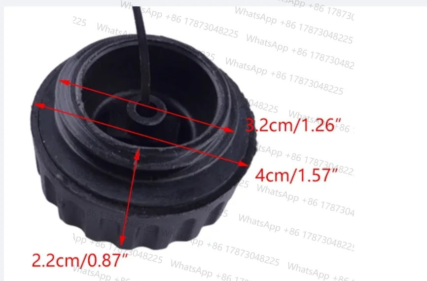 Fuel & Oil Cap Black Plastic Fit for 021 023 025 026 034 036 038 044 064 MS640 066 MS660 Chainsaws
