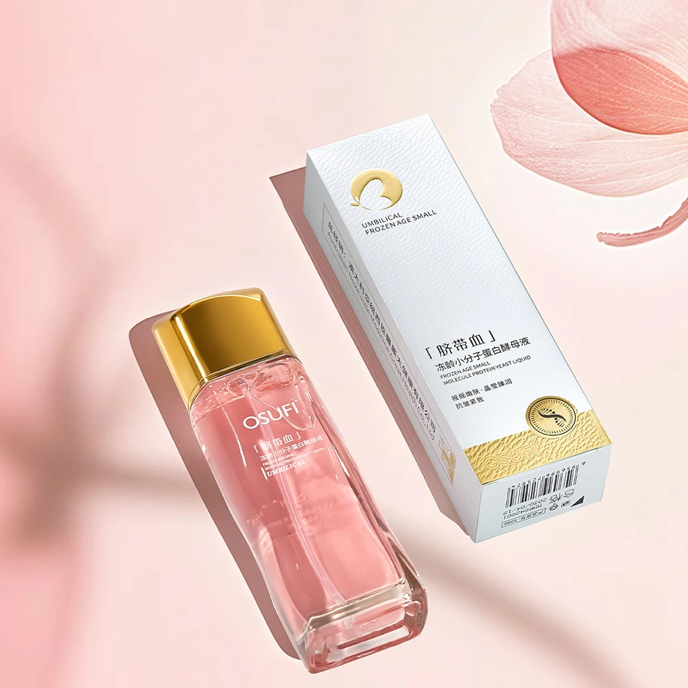 

Umbilical Cord Blood Yeast Beauty Water Fade Dullness Darken Face Brighten Essence Firming Facial Toner Moisturizing Skincare