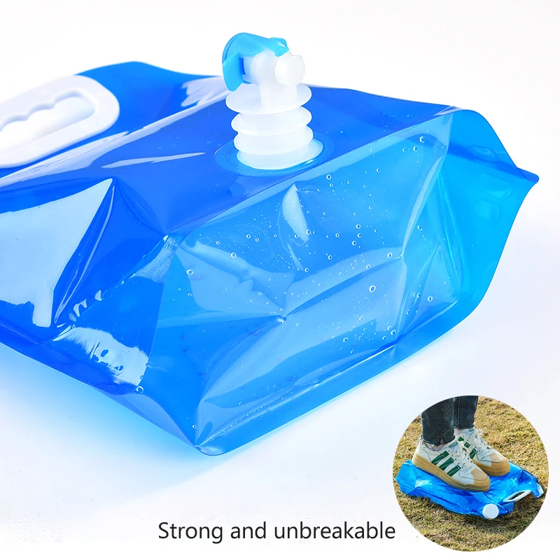 Bolsa de agua plegable portátil para camping y outdoor - imagen 3
