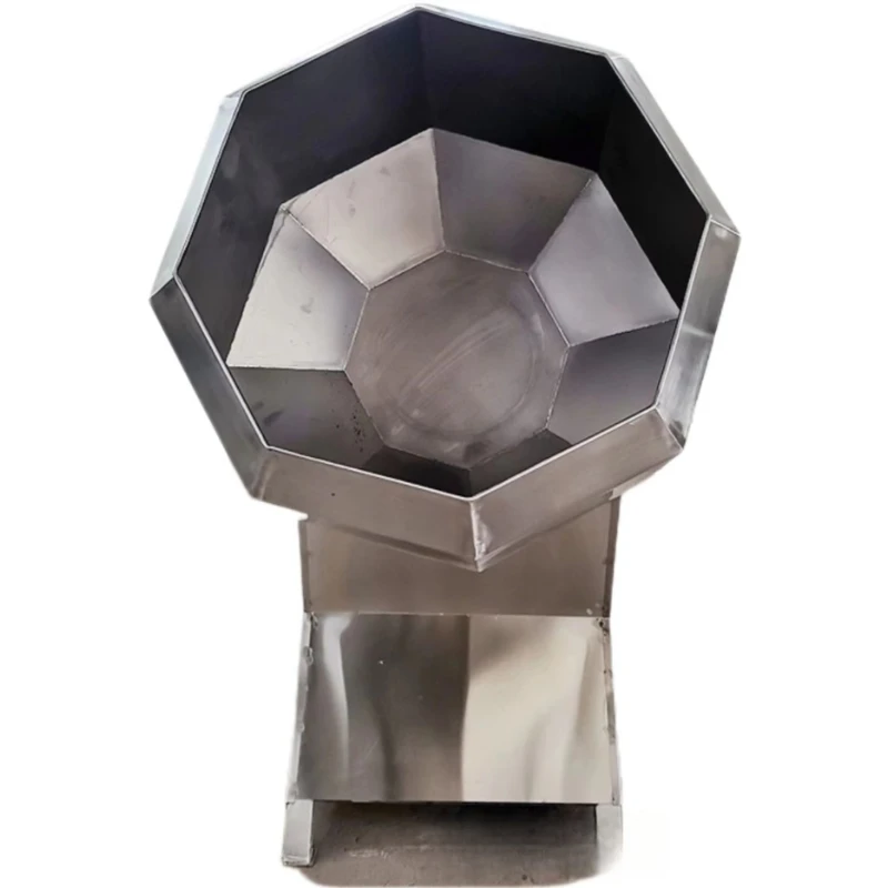 Customized Automatic Octagonal Flavoring Machine Multi Function Food Seasoning Mixer For Fried Food Nuts Puffed Snacks Seasoning