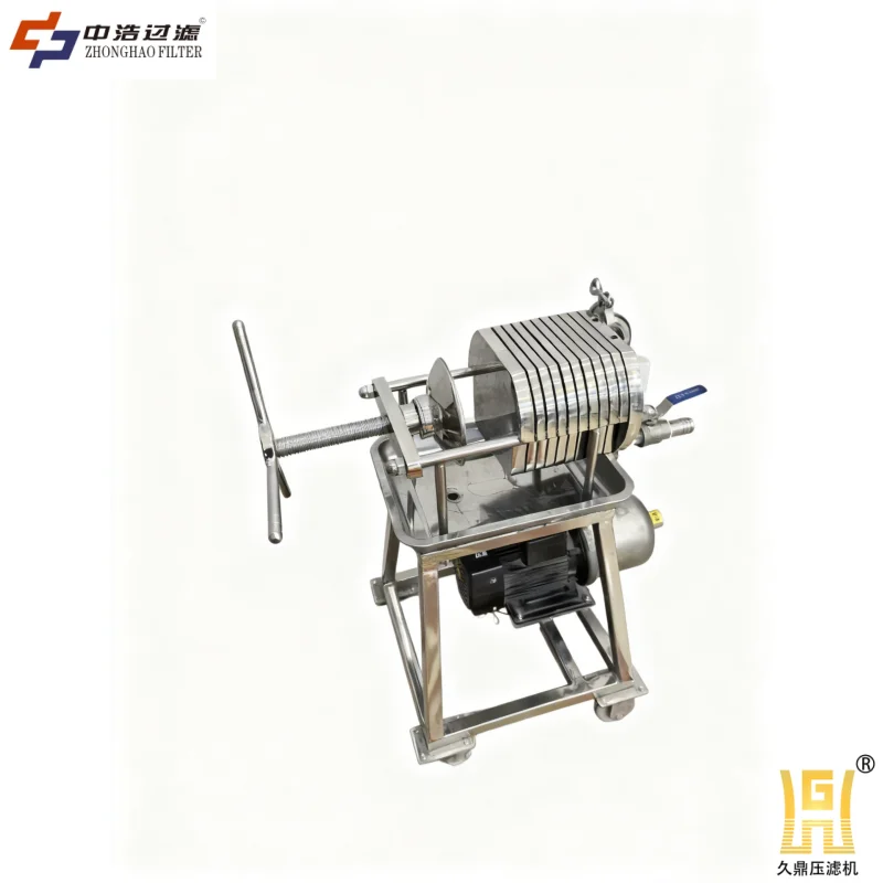 Large-scale Plant Oil Filtration Equipment Multi-layer Filter Plate Design Plate-frame Type Filter