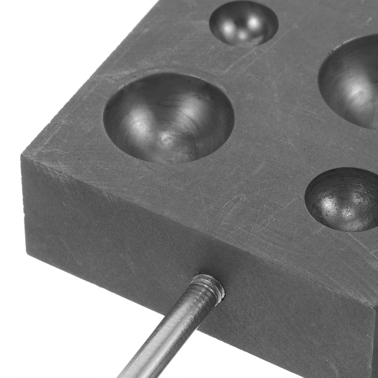 Graphite Mold DIY Casting Mould for Glass Ball Various Ingot Molds Black Blowing