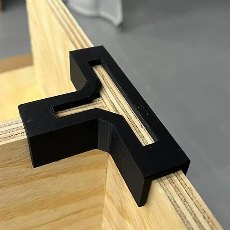 T Shaped Wood Board Connector Thickened Right Angle Bracket Furniture Reinforcement Corner Brace For DIY Cabinet Table Fixing