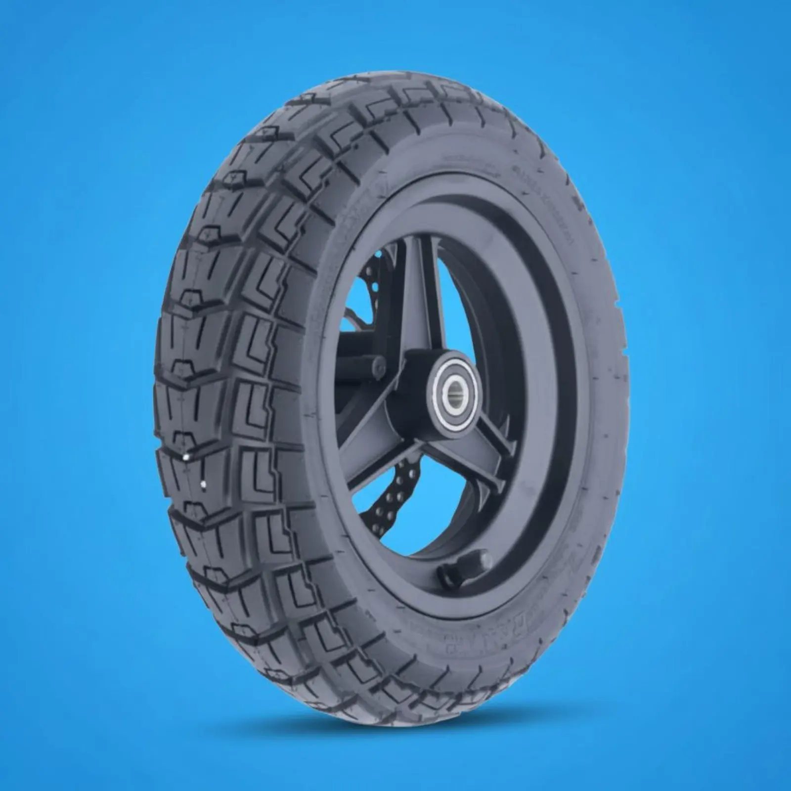 

10x2.75-6.5 Scooter Wheel Assembly Air-Filled Electric Scooter Front Wheel