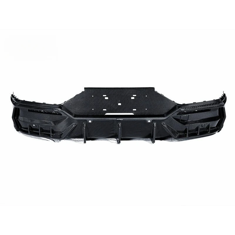 High Quality Dry Carbon Fiber PK Style Rear Bumper Lip Diffuser Exterior Aero Accessories Eletre Modified Upgrade Body Kit