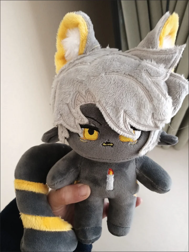 Game Sky Children of the Light 20 cm simpatico gatto nero peluche corpo bambola cartone animato vestire cotone figure giocattolo bambole giocattolo regalo cosplay