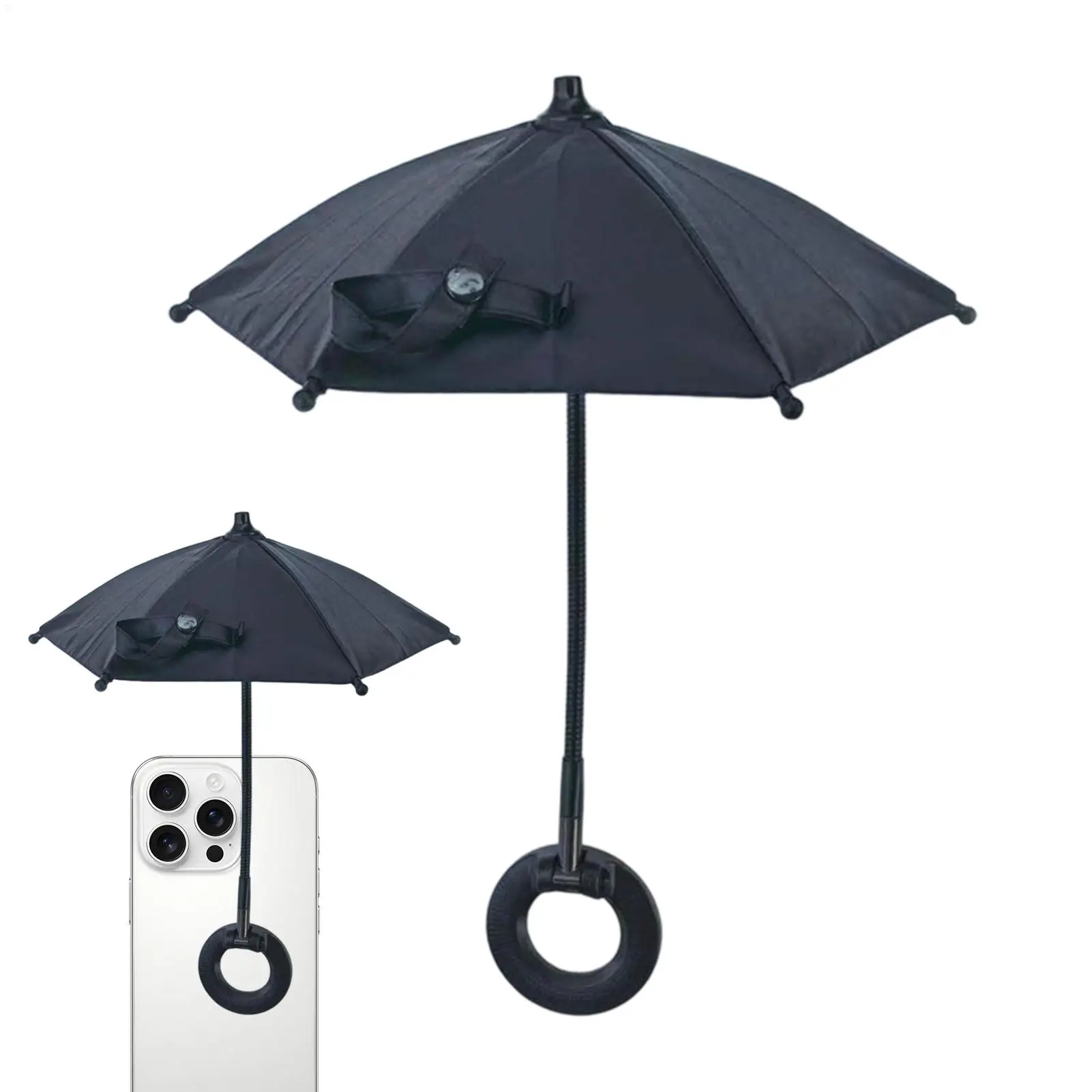 

Магнитный зонт для телефона, солнцезащитный козырек для телефона, антибликовая защита от ультрафиолета, регулируемый зонтик для смартфона для просмотра видеосъемки фотографий