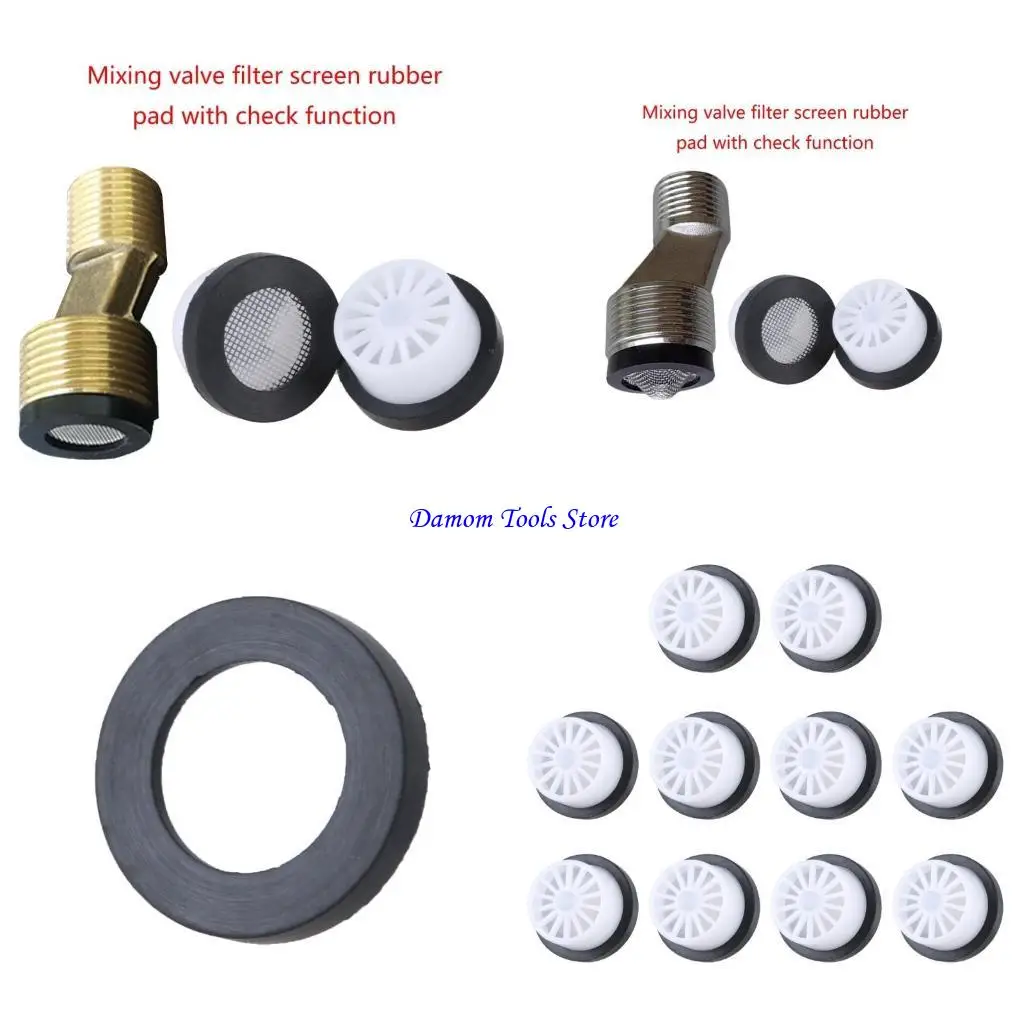 

57BE Uprgades Water Inlet Filters Long Service Valves Filter Prevents Backflow & Improves Water Quality Simple Installation