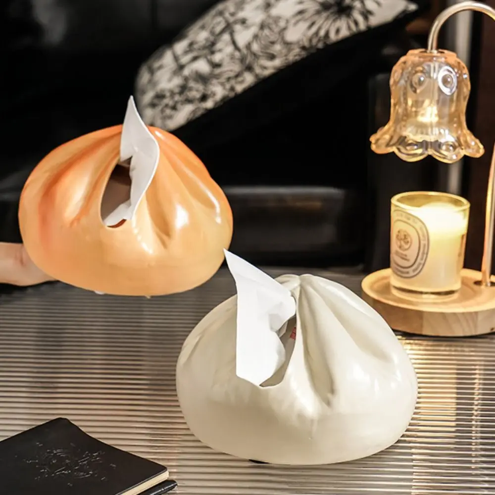 

Multi-purpose Bread Shape Ceramic Tissue Box Modern Stylish Household Paper Box Exquisite Napkin Holder Coffee Table