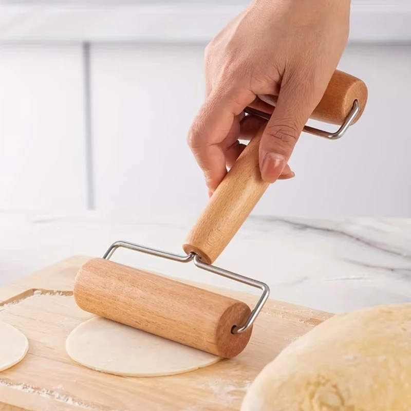 Nudelholz aus Holz, Handteigroller, Gebäck, Chapati, Nudelroller, antihaftbeschichtet, französisches Fondant, Pizza, Nudelholz, Mehlstab, Küche