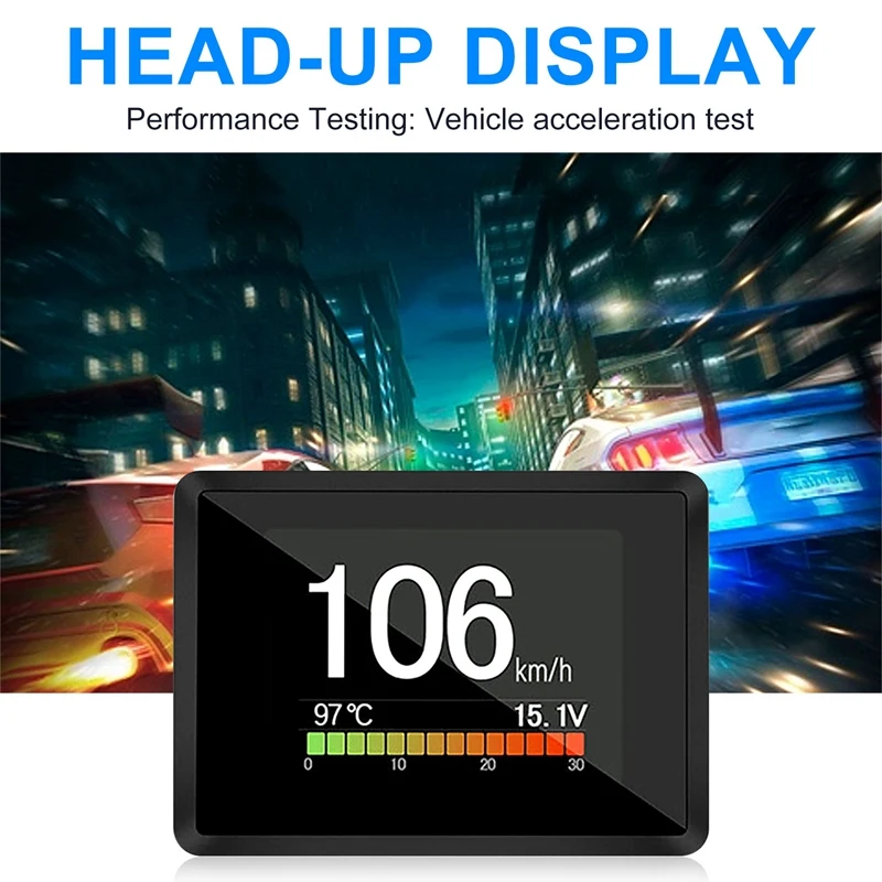 For Car A203 OBD2 On-Board Computer Car Digital Computer Trip Display Speed Fuel Consumption Gauge OBD2 Scanner