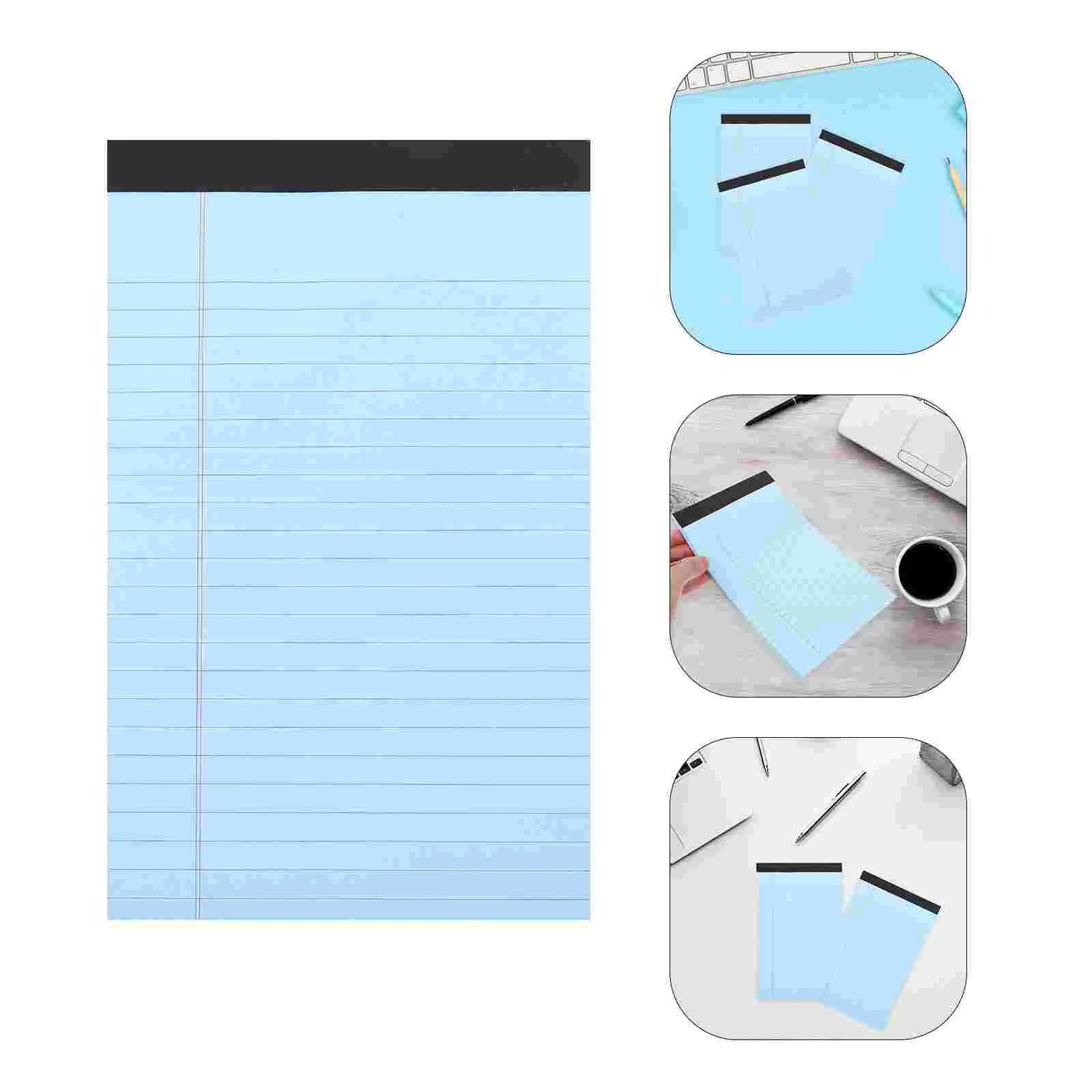 

4 Pcs Paper Notepad Business Writing Legal Notebook Office Supplies Mini Pads The