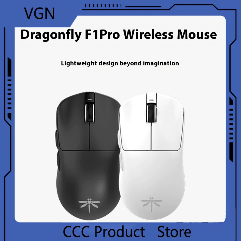 vgn-dragonfly-f1-game-power-24g-wireless-wired-dual-mode-mouse-lightweight-design-high-performance-christmas-office-game-gift