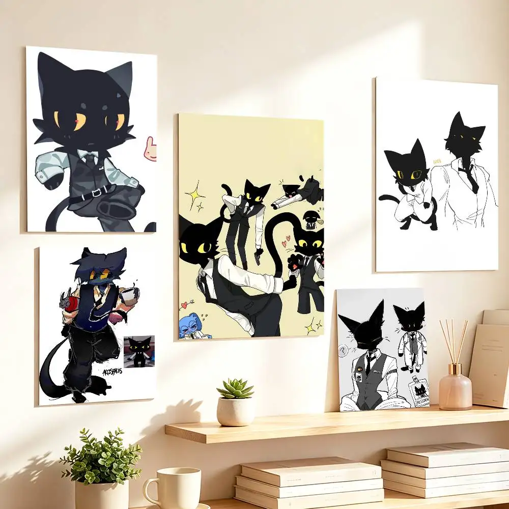 A-Animal GAME Hospital S-Secret Agent   Poster HD Self Adhesive Waterproof Wall Art Ideal for Home Office Dorm Gift