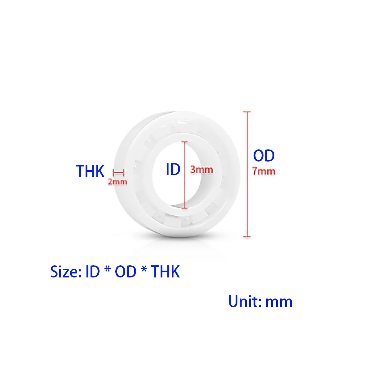 673 674 675 676 677 678 679 مضاد للتآكل ومقاوم لدرجات الحرارة العالية ZRO2 محامل سيراميك زركونيا
