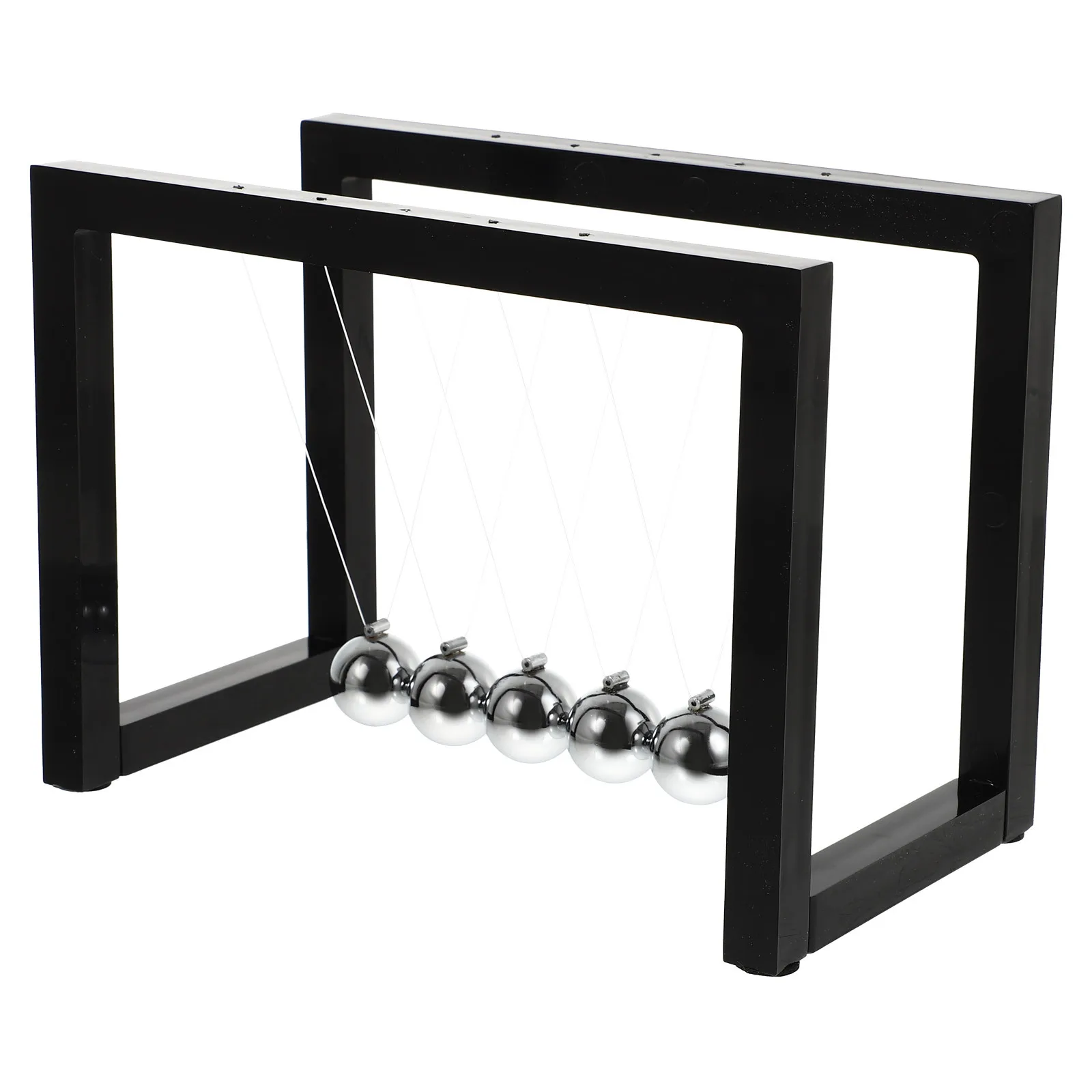 Energy Conservation Balance Ball Desktop Physics Ornament Scientific Education Decor for Office Home