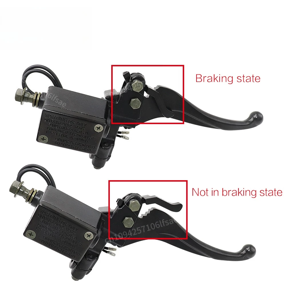 

Front Brake Lever Cylinder Hydraulic Pump Motorcycle Universal Scooter Clutch Dirty Bike Handle Accessories Four Mopes