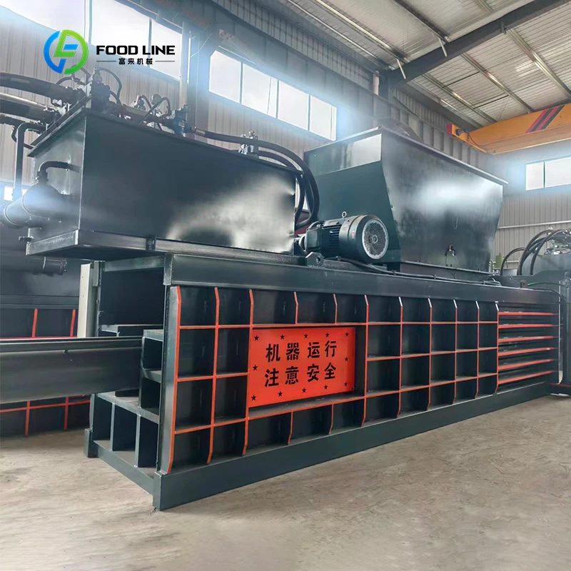 Customized Intelligent Control Safety Protection Baler Specialized for Small & Medium Scrap Recycling Stations