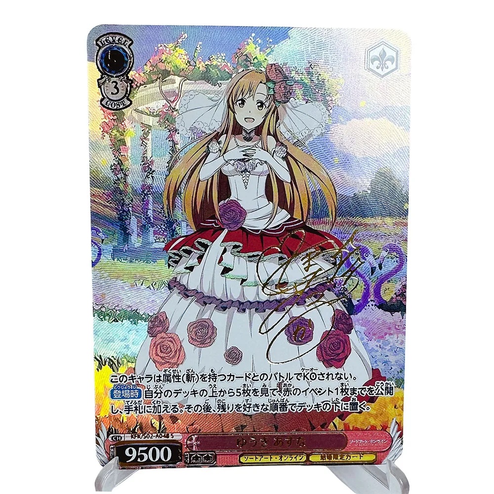 Anime Goddess Story DIY ACG Tokisaki Kurumi Ayanami Rei Wedding Card Boy Games Toys Collectible Cards Birthday Gifts Board Game