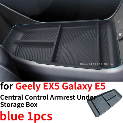 Автомобильный центральный подлокотник под ящик для хранения для Geely EX5 Galaxy E5, аксессуары для интерьера 2024 2025 2026